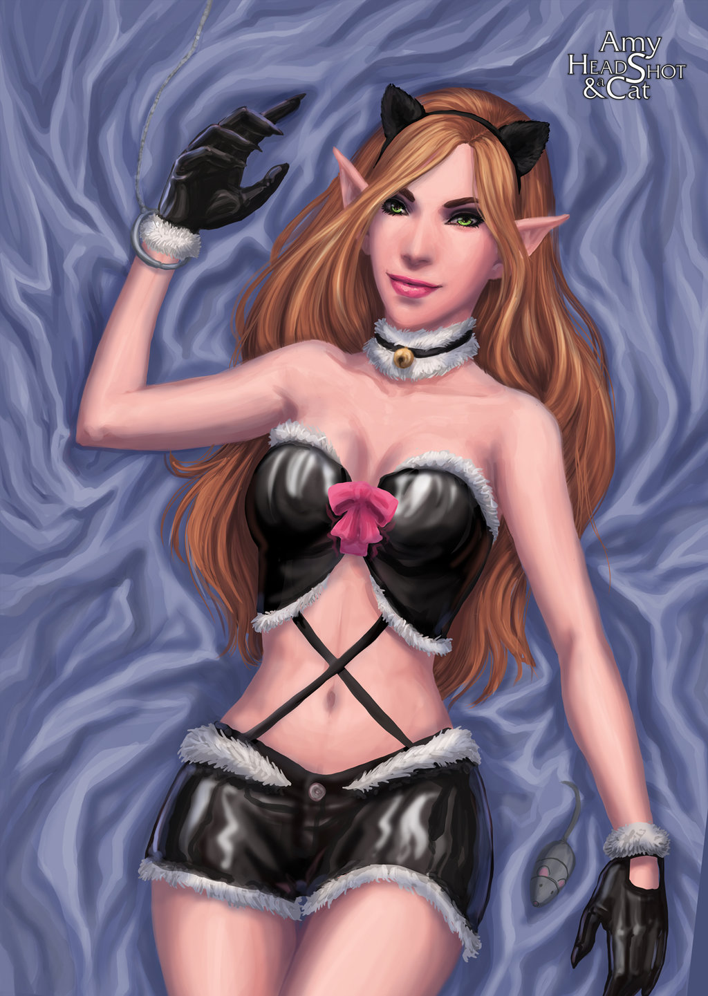 shadowrun fetish model shooting session