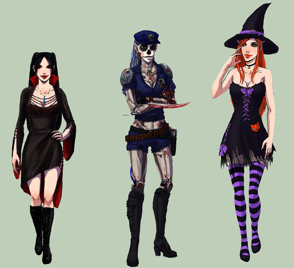 halloween costumes shadowrun style