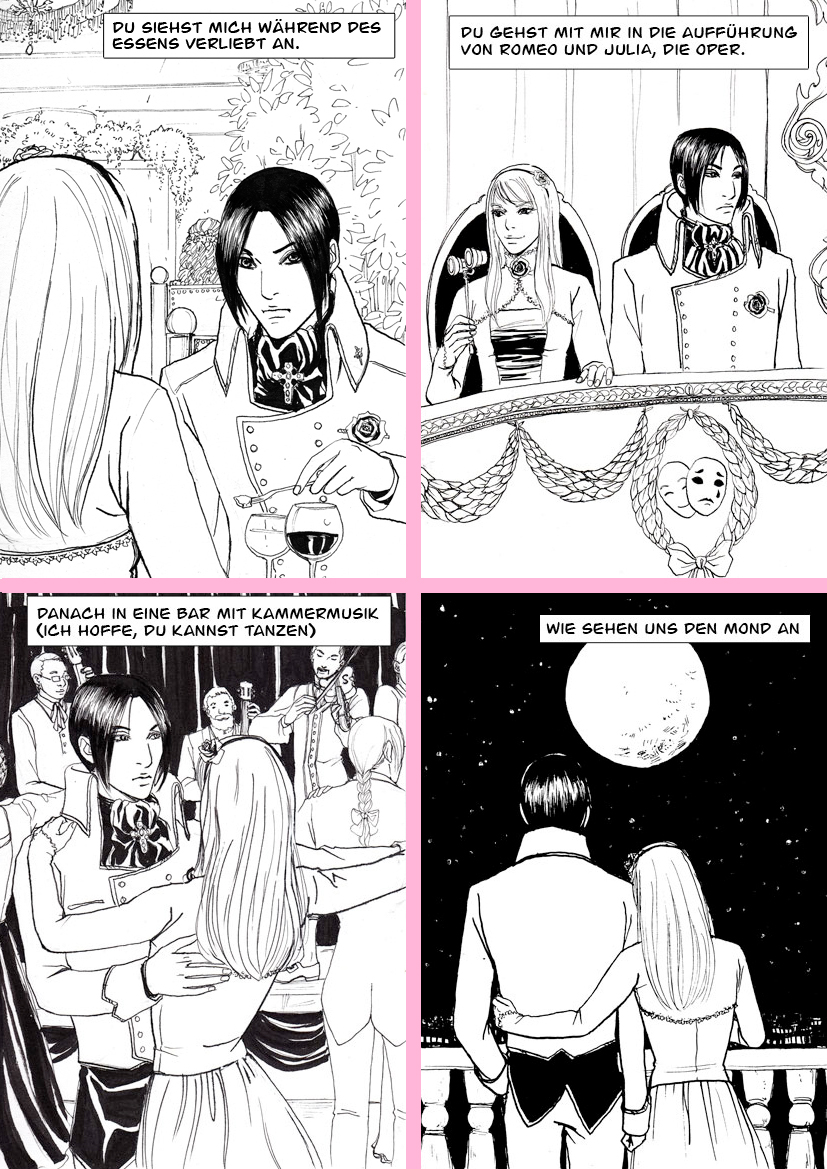 Comic Seite Das perfekte Date