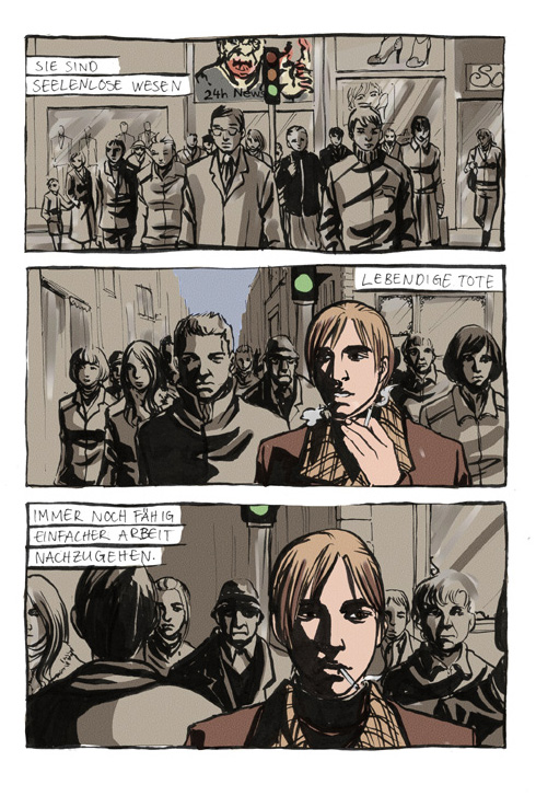Comic Seite Zombies